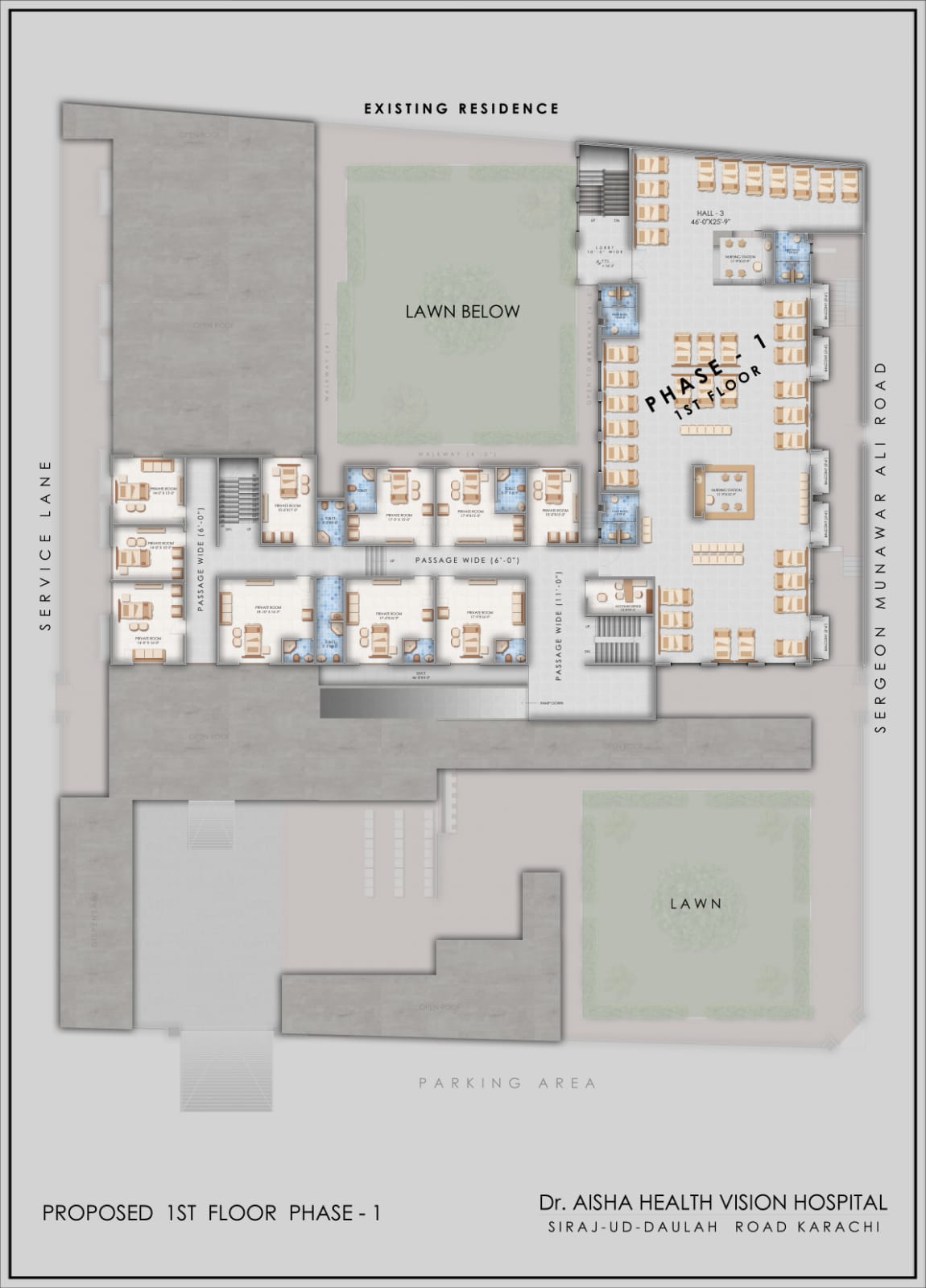 Phase 1 First Floor Blueprint