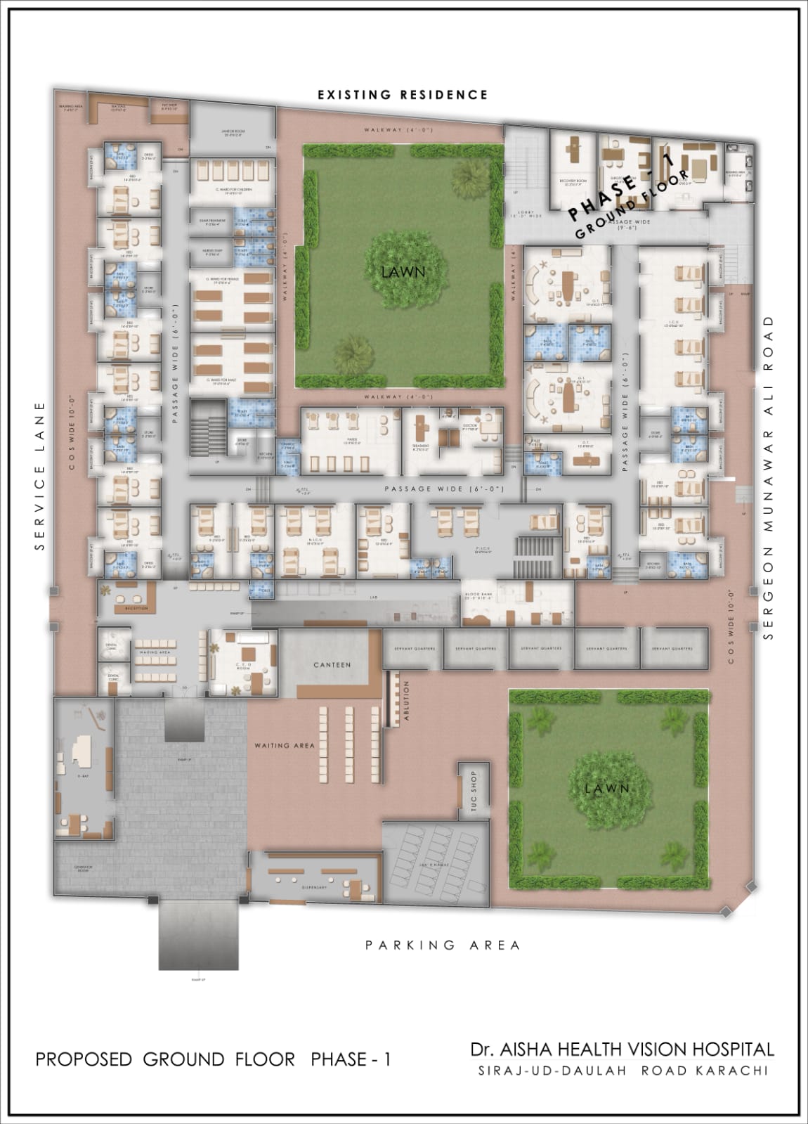 Phase 1 Ground Floor Blueprint